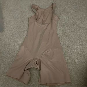 Spanx Tan Mid Thigh Tank Shapewear